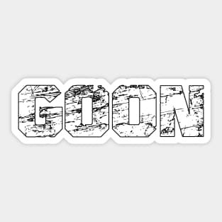 HOCKEY GOON Sticker